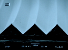 Prismatic Faceted Film